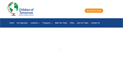 Desktop Screenshot of childrenoftomorrow.com